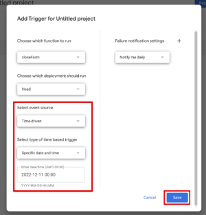 How to automatically close Google Forms at a specified time | BiFu on ...